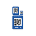 Klistermærke med QR-kode, flere størrelser