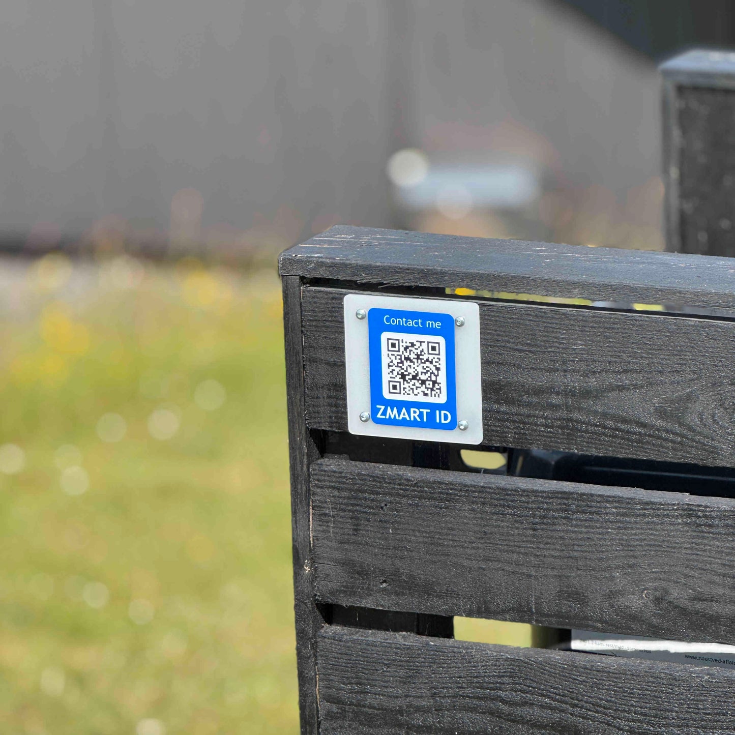 Klistermærke med QR-kode, flere størrelser